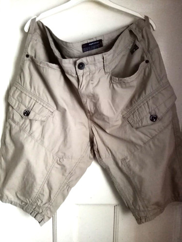 Shorts beige cargo - uk36, casual