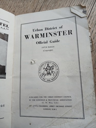 Warminster urban district - warminster,