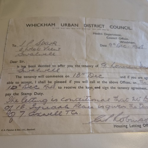 Whickham urban district - whickham,